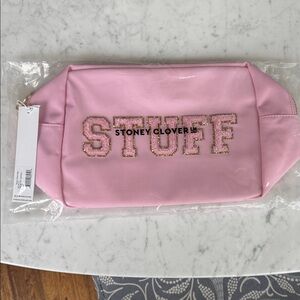 Stoney Clover Lane Pink 'Stuff' Cosmetic Bag